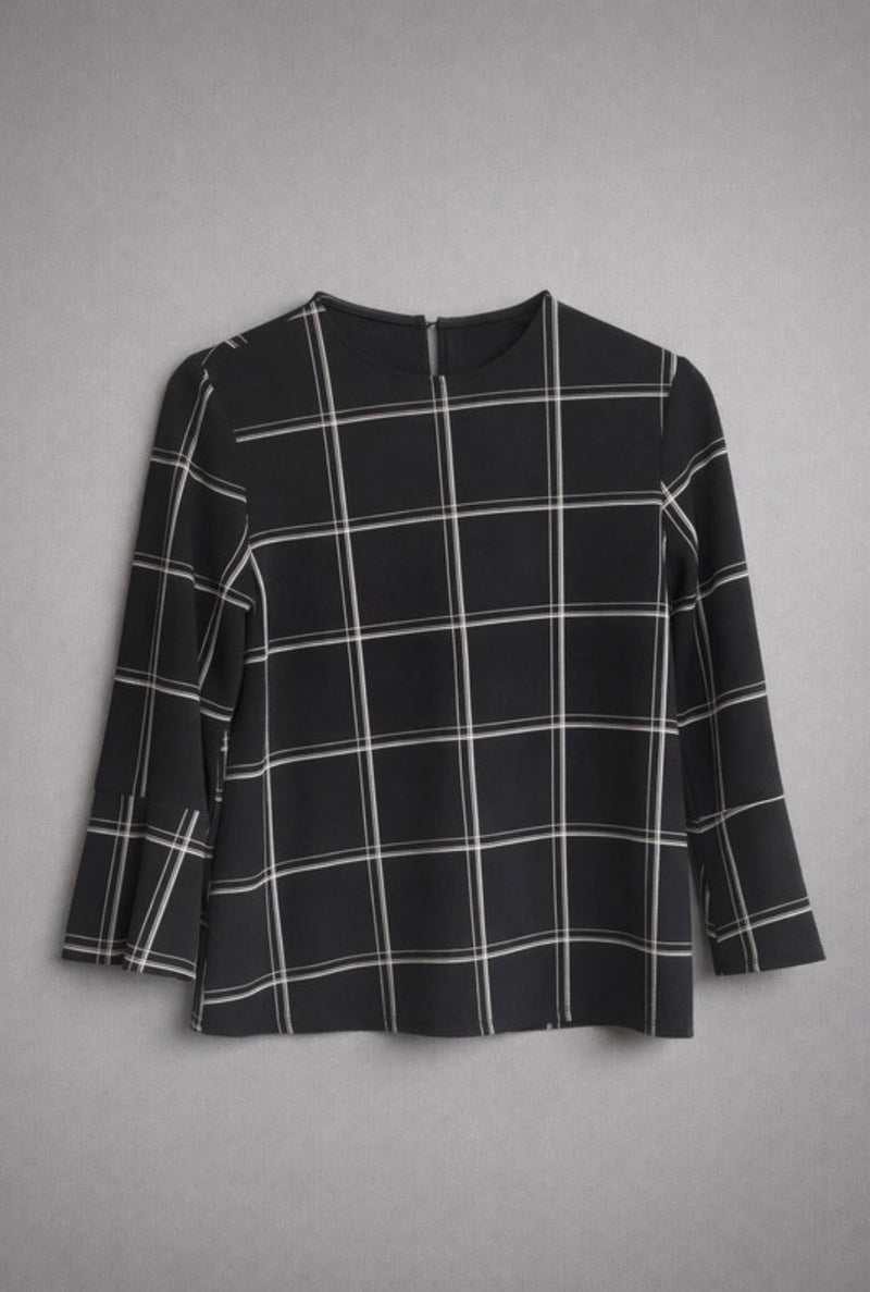 H&M Bluse mit Karomuster – Größe S