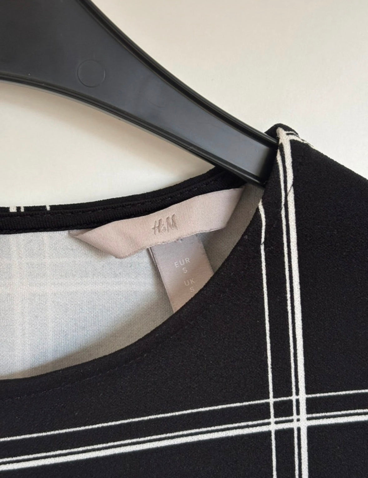 H&M Bluse mit Karomuster – Größe S