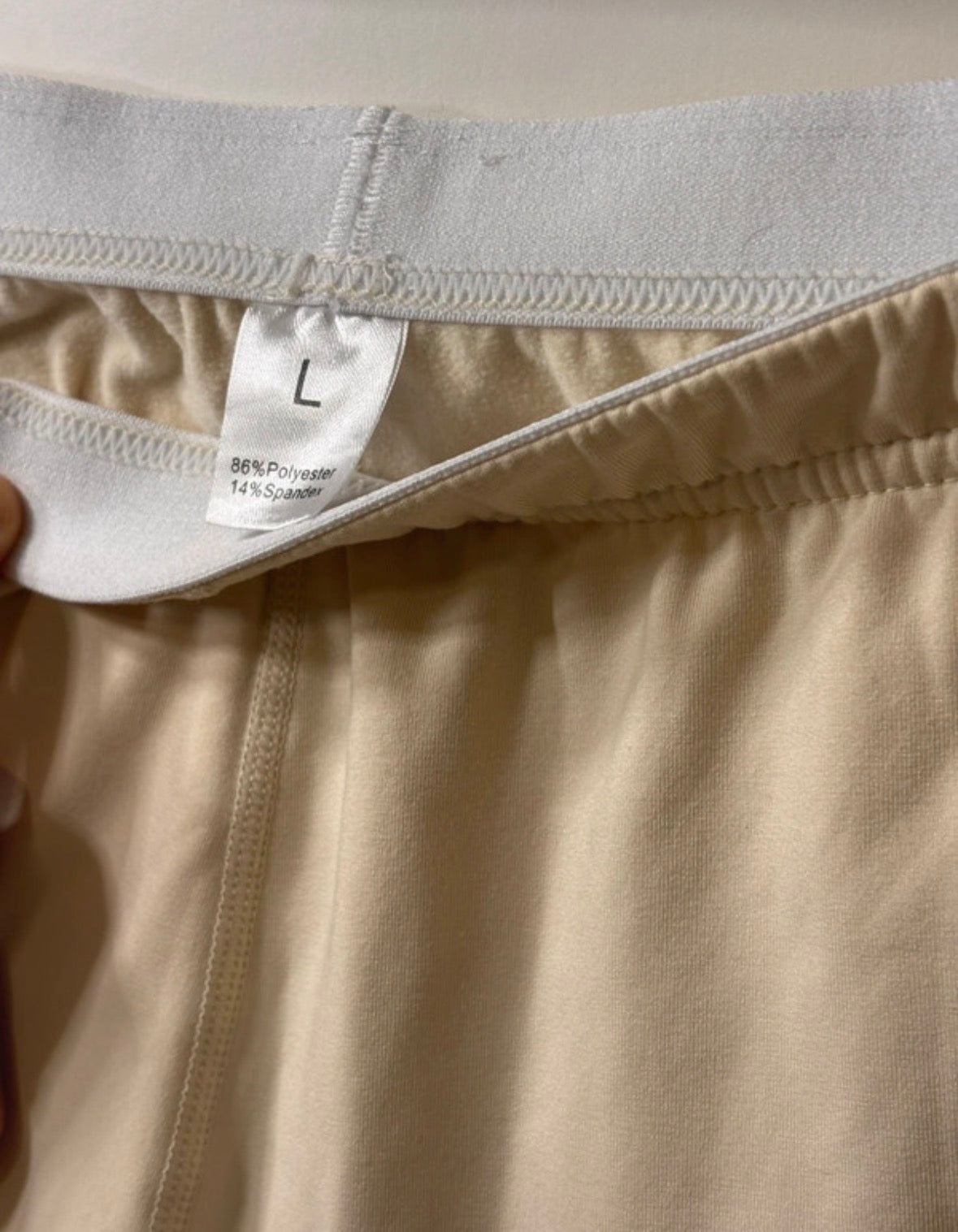 Sport-/Freizeithose Beige – Größe L