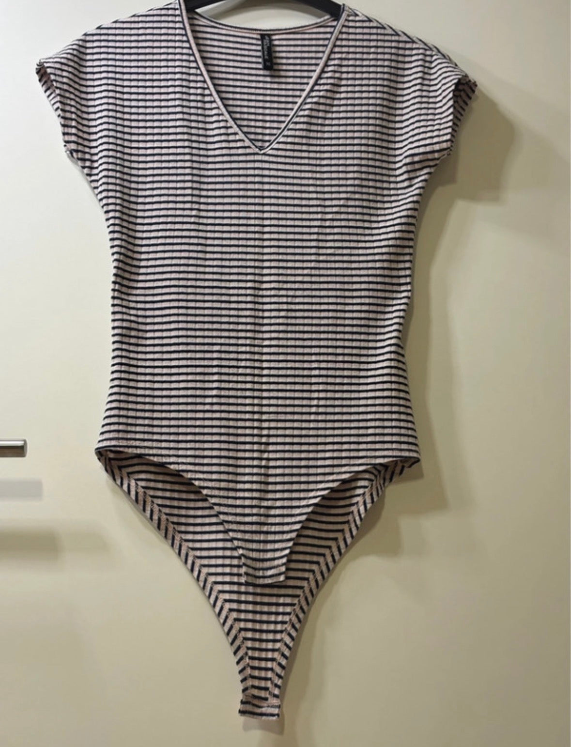 Jean Pascale Body Gestreift – Größe XS