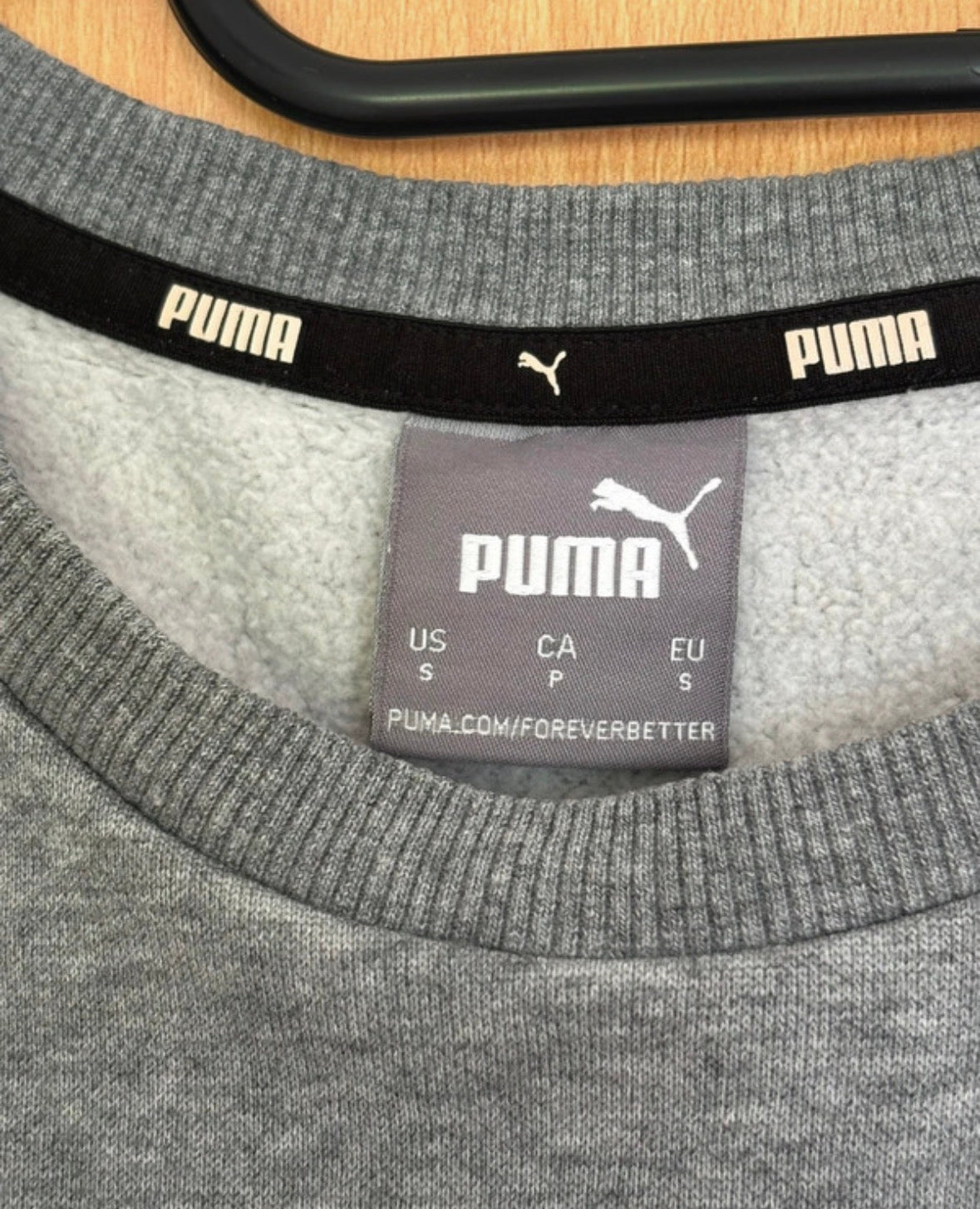 Puma Sweatshirt grau – Größe S