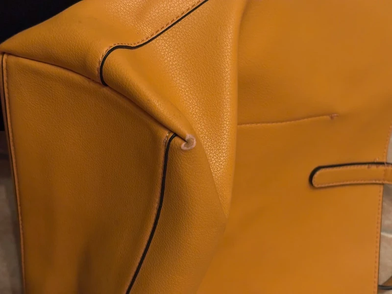 C&A Handtasche senfgelb – groß & elegant